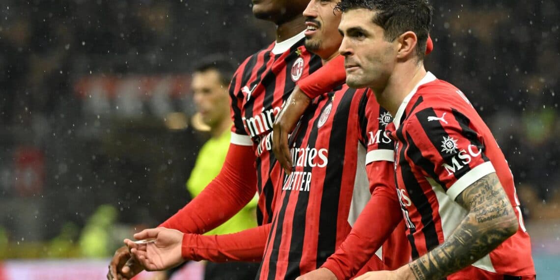 El Milan sobrevive con gol estadounidense y presencia mexicana