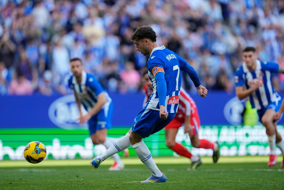 El Espanyol con el uruguayo Cabrera, rescata un punto ante el Atlético