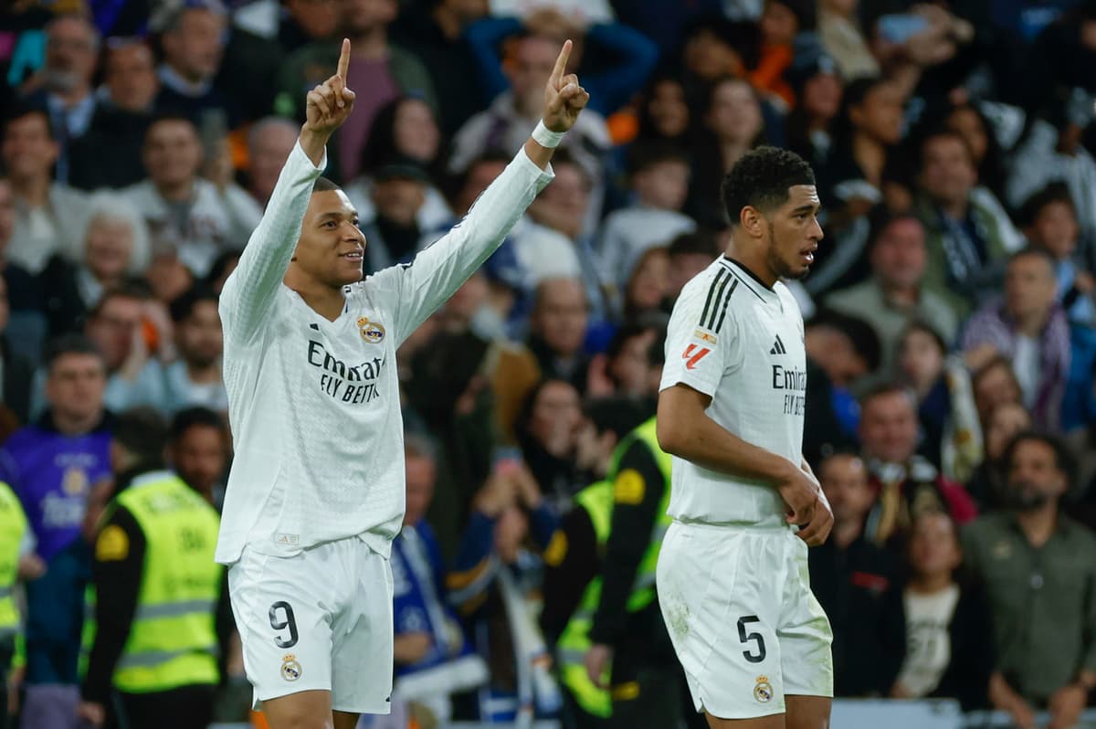 Mbappé se acerca al récord del chileno Zamorano en el Real Madrid
