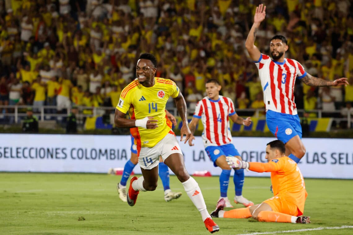 Jhon Jader Durán será baja en Colombia ante Argentina