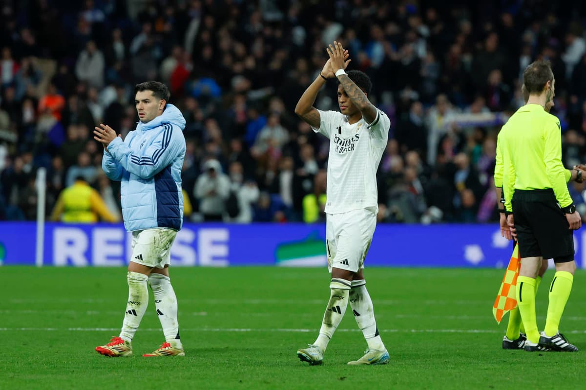 El brasileño Rodrygo ingresa y el Madrid triunfa