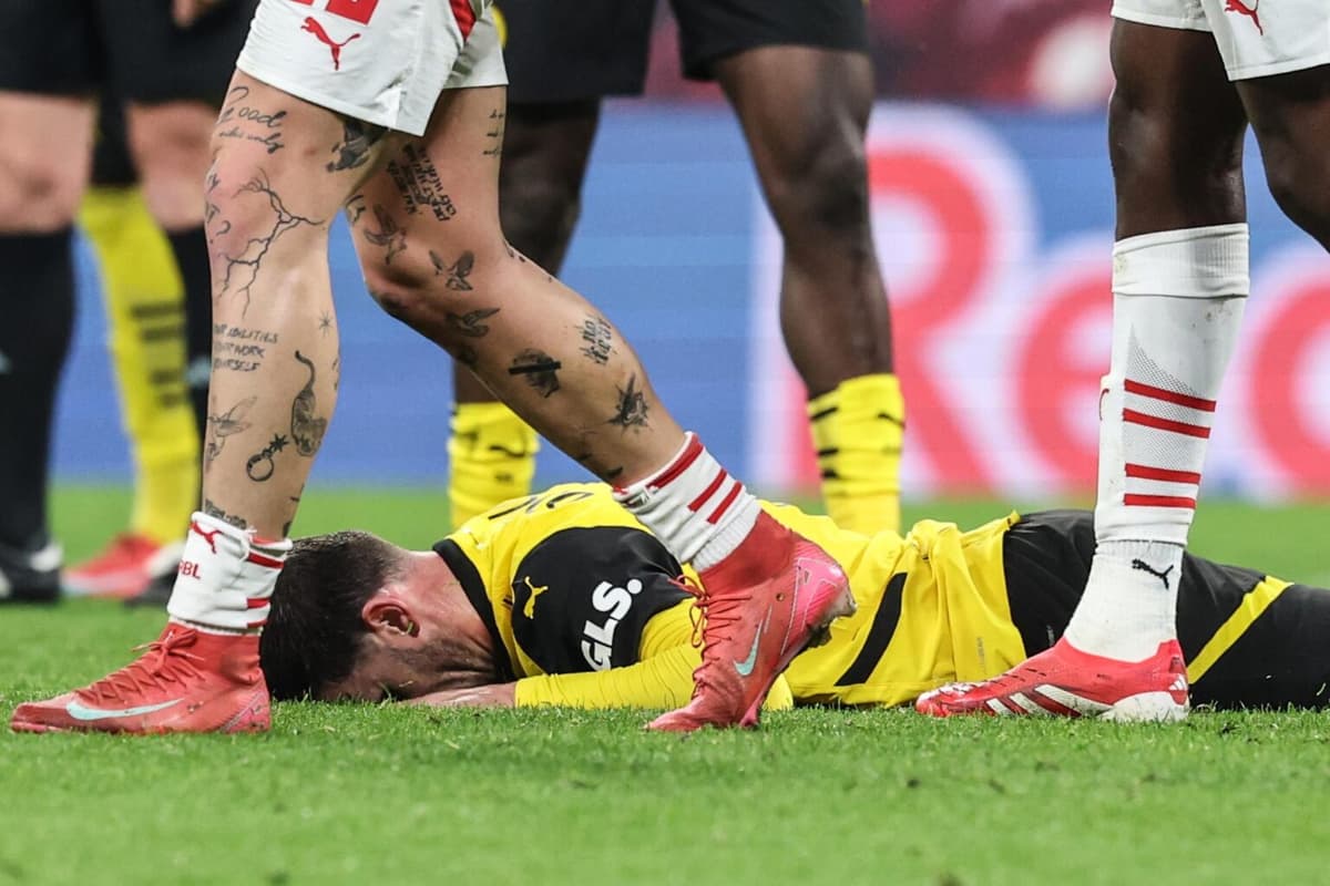El Dortmund con el argentino Anselmino iguala como local
