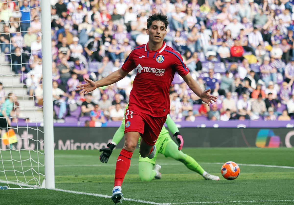 Getafe abochorna al Valladolid, con un uruguayo en racha