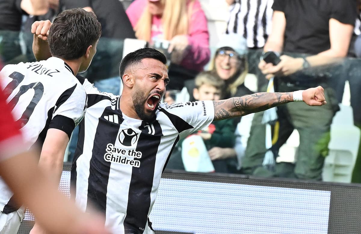 El argentino Nico González reconduce a la Juventus