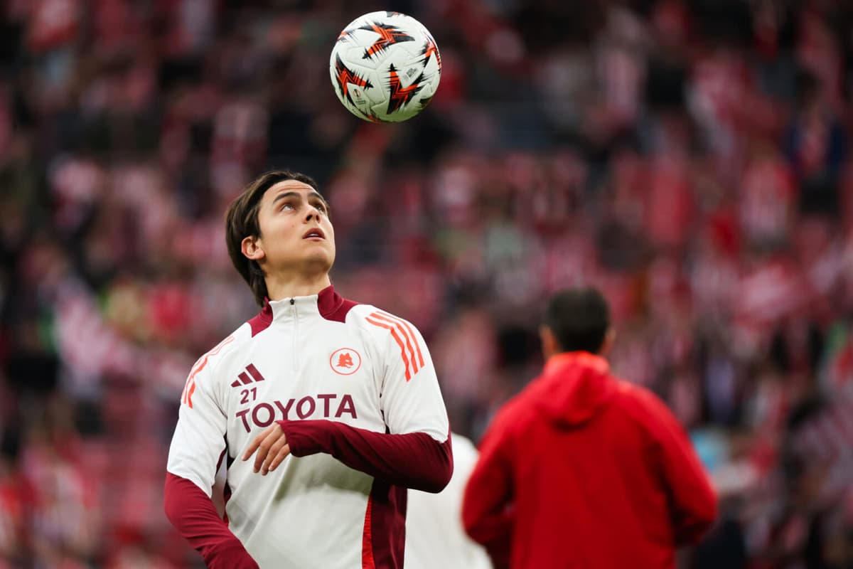 El Roma de los argentinos Dybala y Paredes a la Europa League