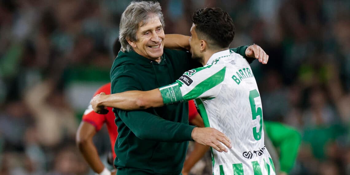 El chileno Manuel Pellegrini alcanza récord histórico con el Betis