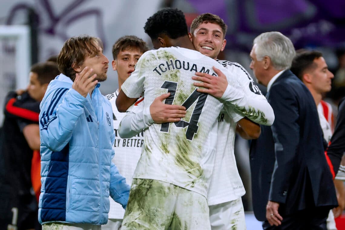 Uruguayo Fede Valverde salva al Real Madrid