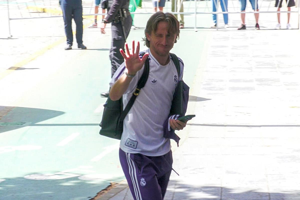 El Real Madrid valora la renovación de Modric con 39 años
