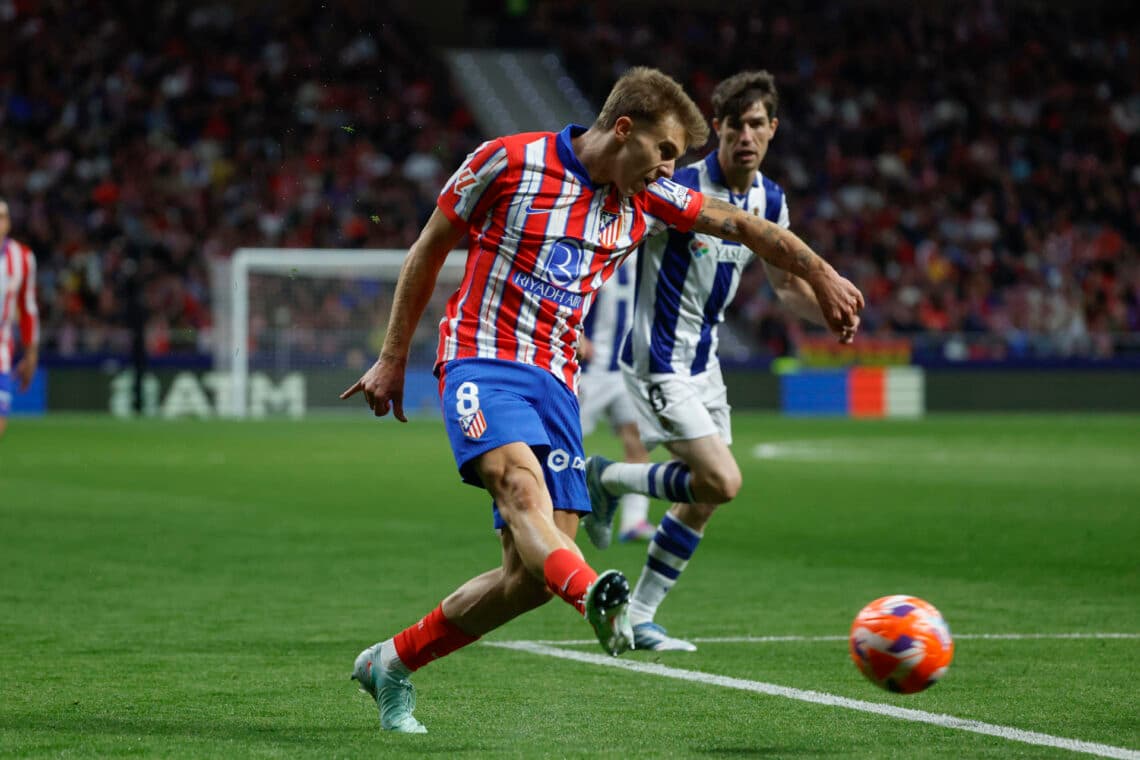 La historia del argentino Barrios en el Atlético