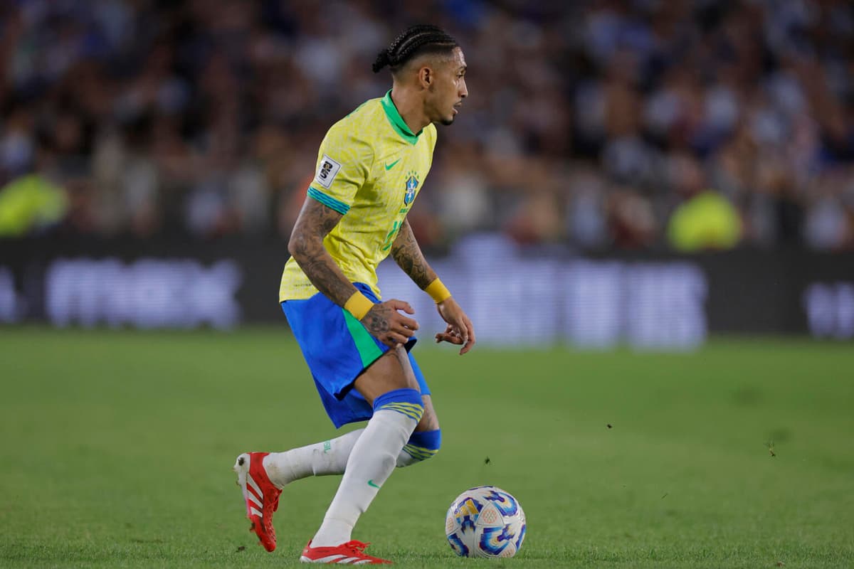 El brasileño Raphinha revela que estuvo cerca de jugar con la selección italiana