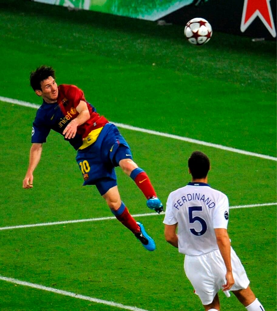 El argentino Messi elige su gol al United en la final de Liga de Campeones 2009 como su favorito