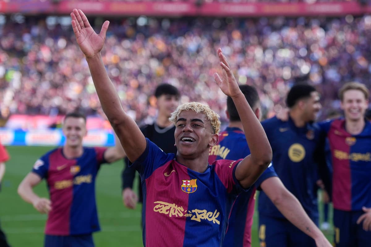 Lamine Yamal: «Era importante ganar hoy para acercarnos al título de Liga»