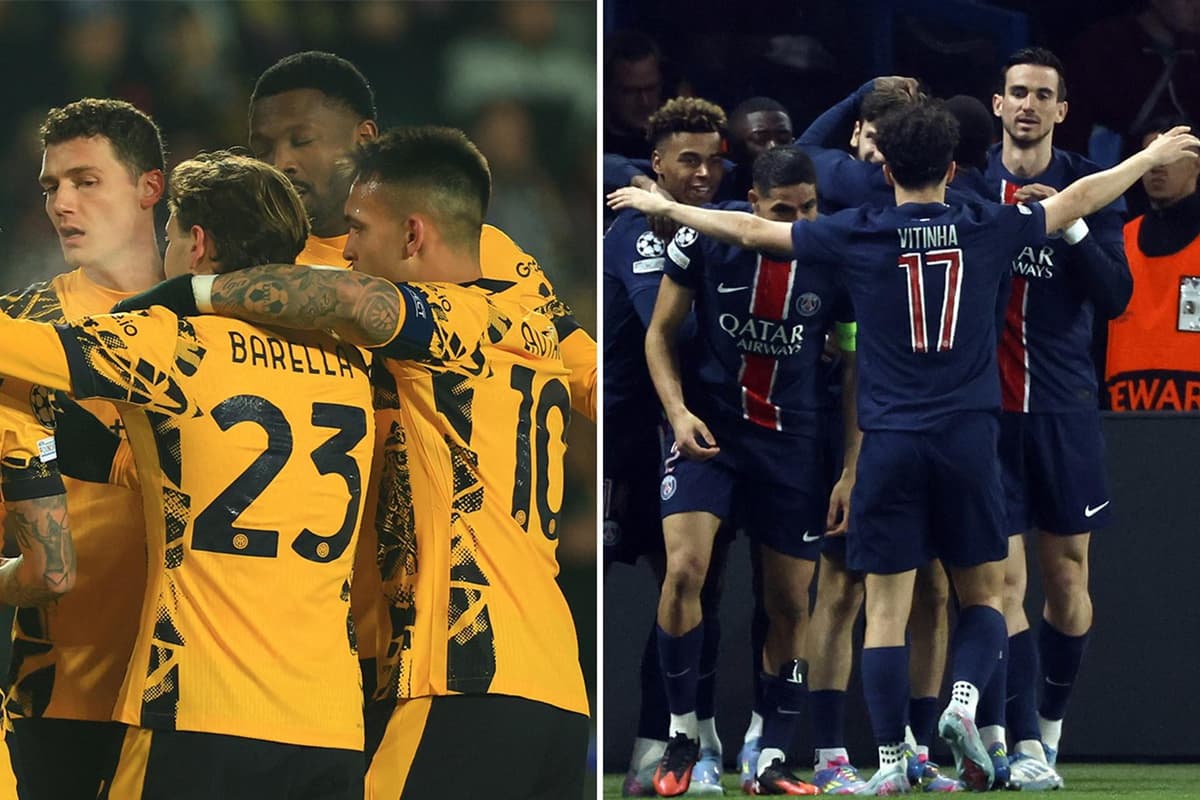 La serigrafía de Inter y PSG ya han ganado la Champions