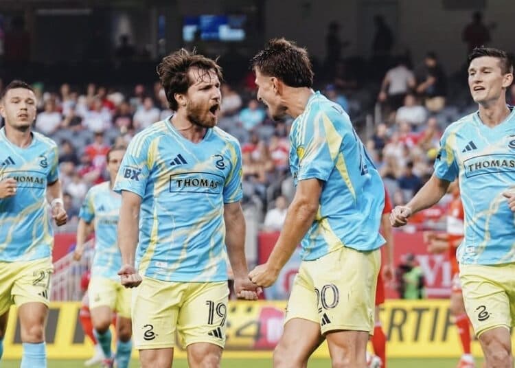 Uruguayo Damiani consolida gran momento y récord de Philadelphia en la MLS