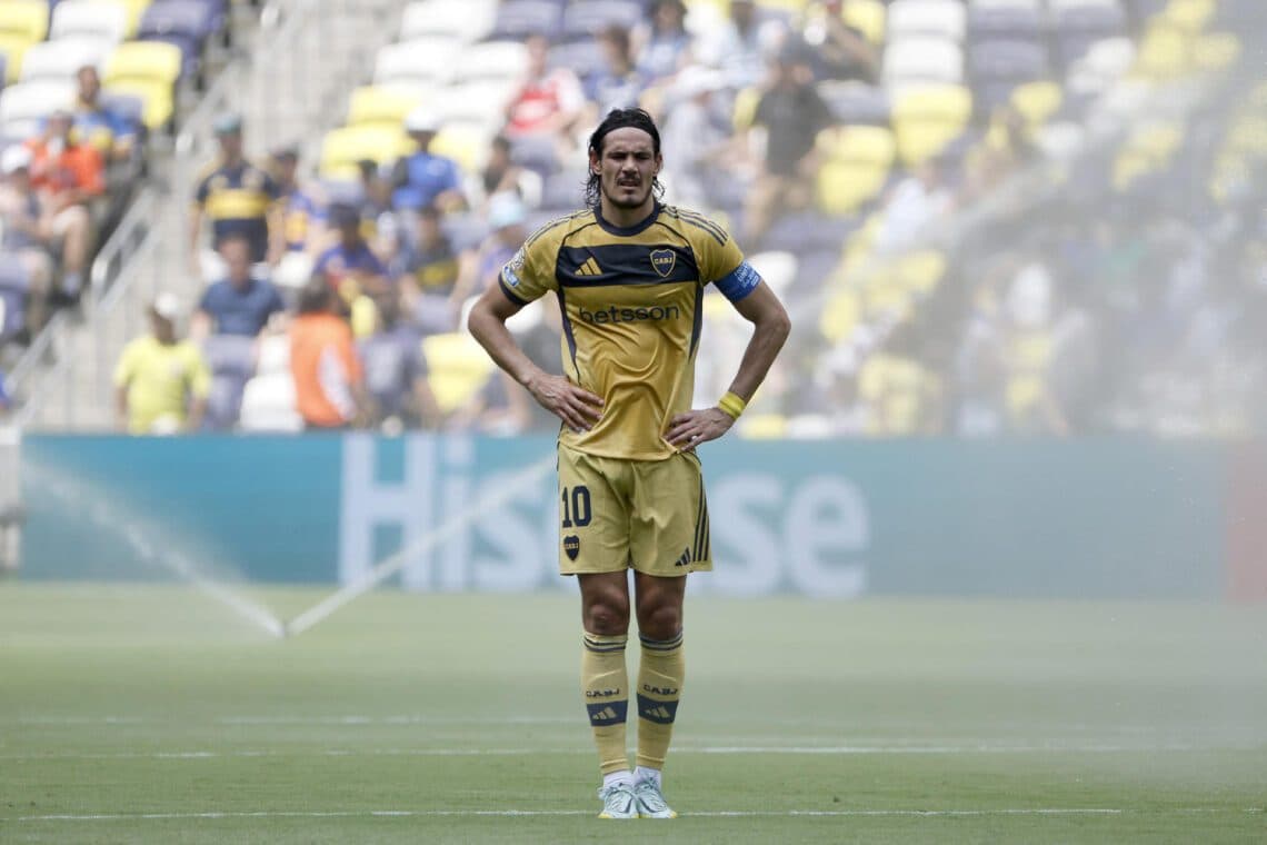 Boca con el uruguayo Cavani corta una extensa racha