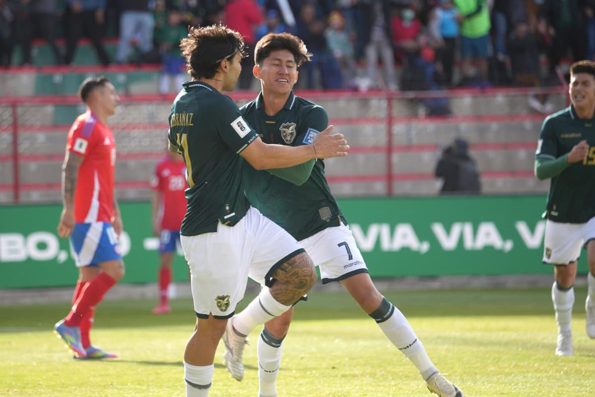 Terceros y Monteiro liquidan las ilusiones de Chile y le dan oxígeno a Bolivia