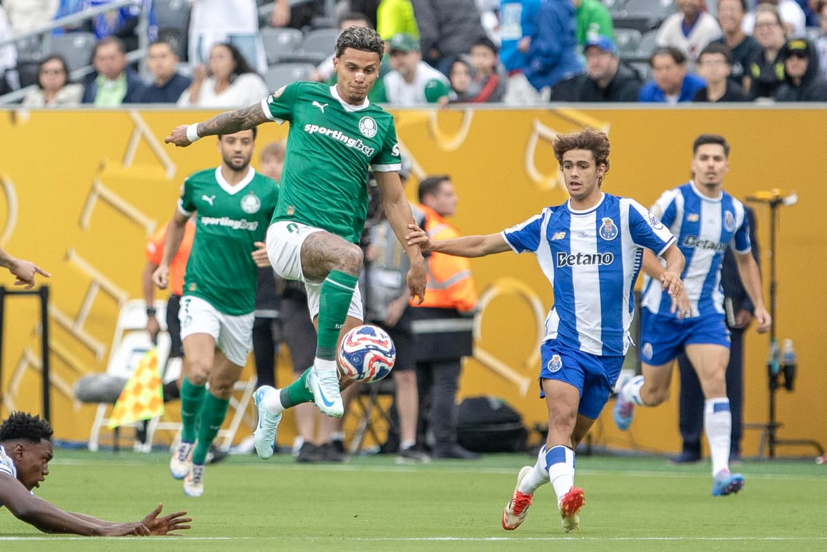 Palmeiras y Oporto firman el empate en portugués