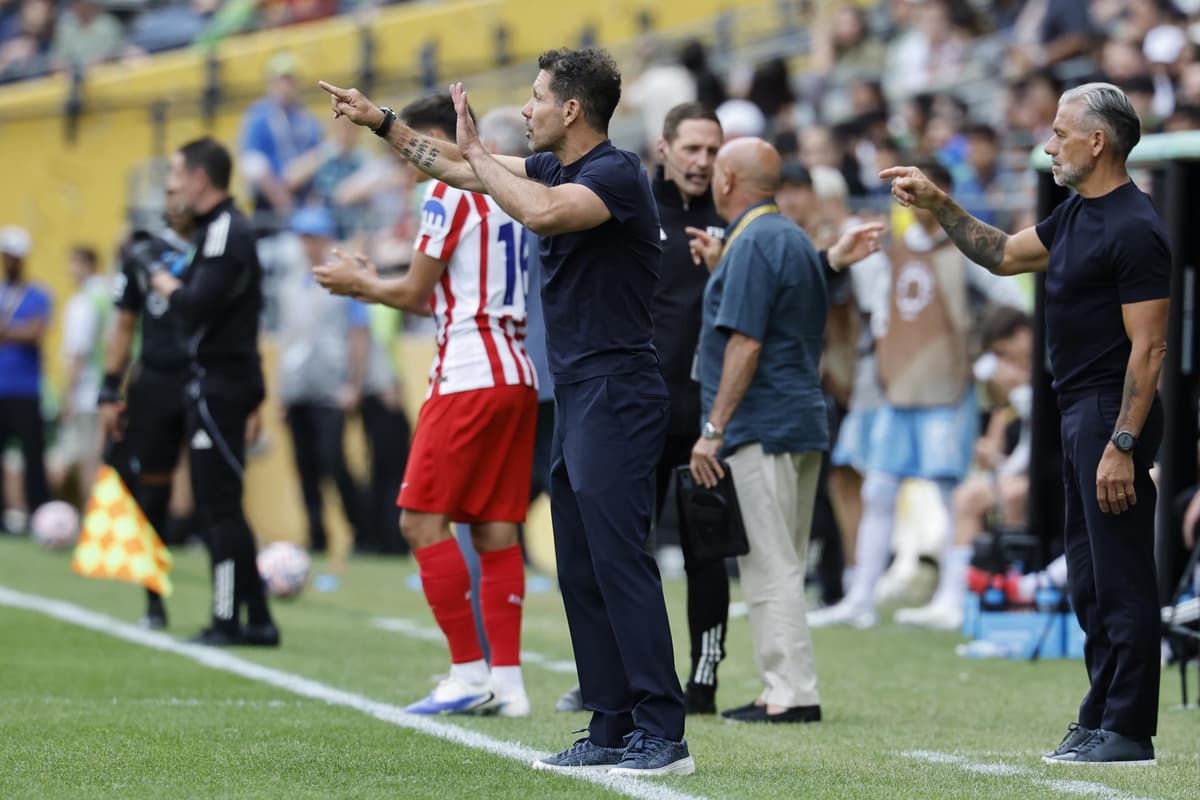 El Atlético, del argentino Simeone contra las cuerdas en el Mundial de Clubes