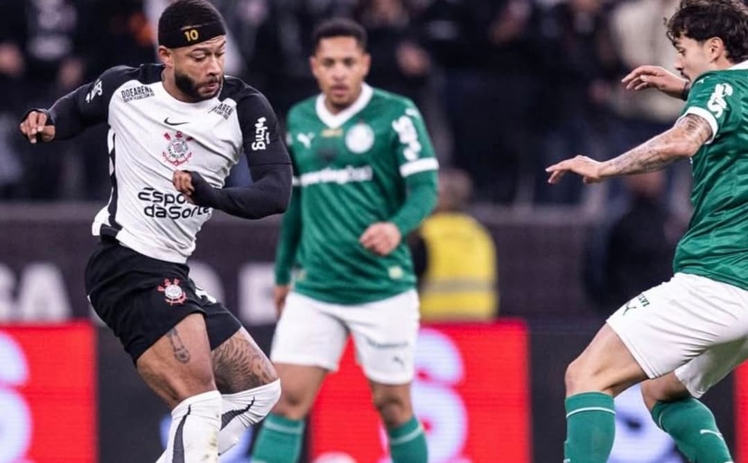 Con 11 latinos en cancha, Corinthians se llevó mínima ventaja en el derby ante Palmeiras
