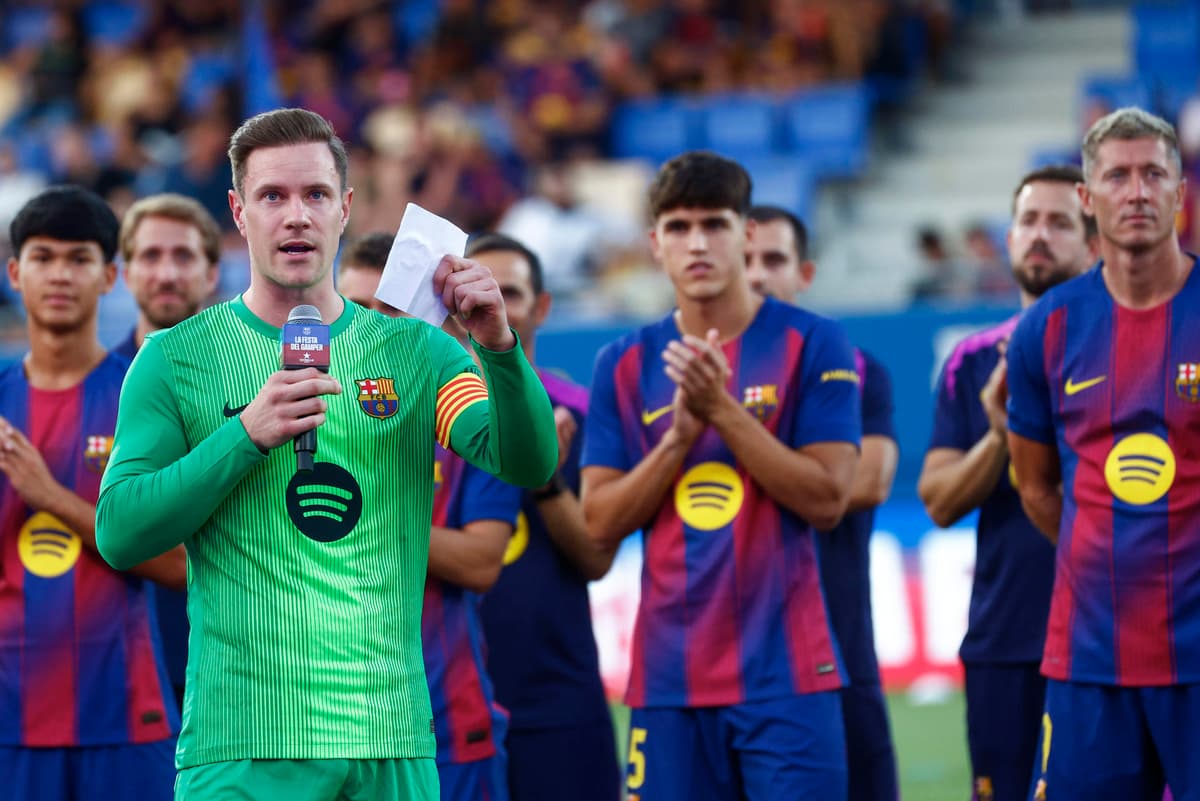 Ter Stegen, sobre su conflicto con el Barcelona