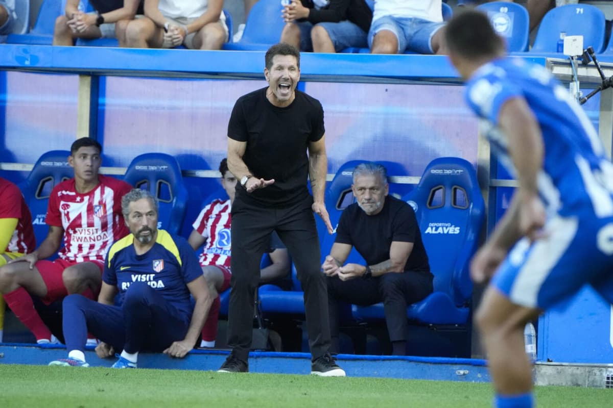 La crisis del Atlético, la “seguridad” de l argentino Simeone