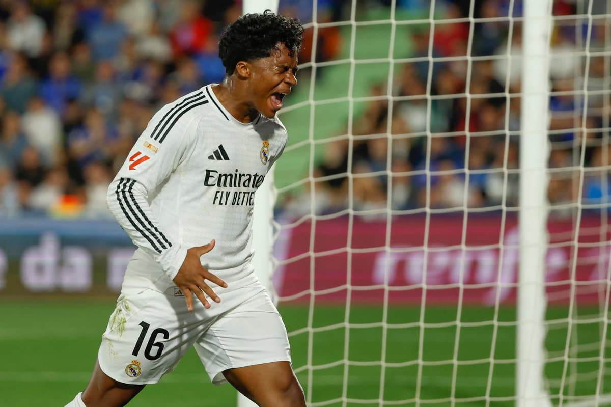 Brasileño Endrick, de vuelta en Madrid para alistar con Brasil la Copa Mundo