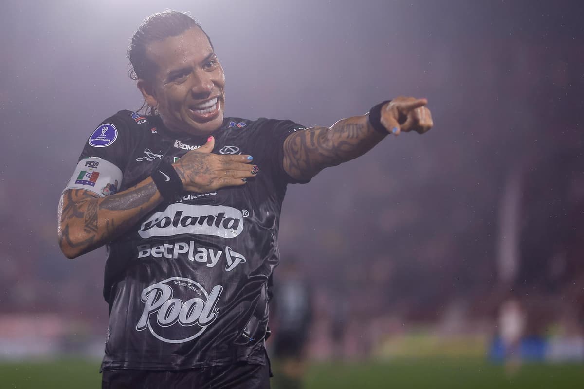 El colombiano Dayro Moreno, una leyenda de 39 años que pone a Once Caldas en la órbita internacional