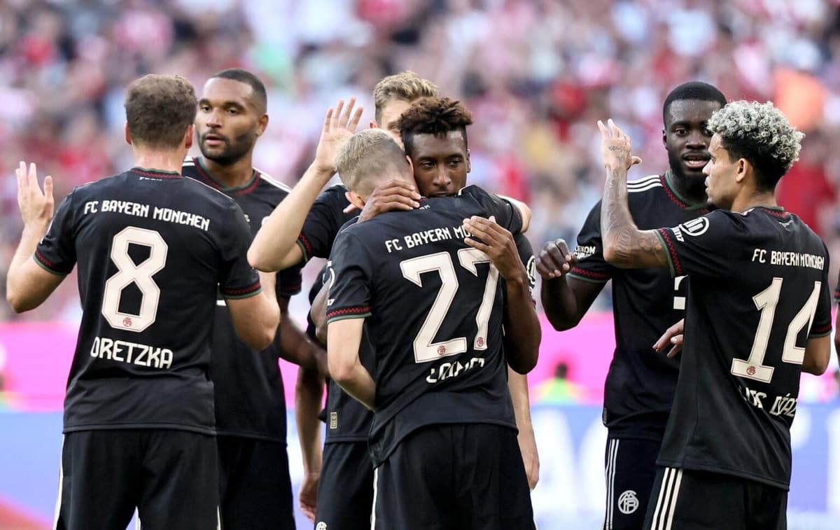 Con el colombiano Lucho Diaz como titular, Bayern golea al Tottenham