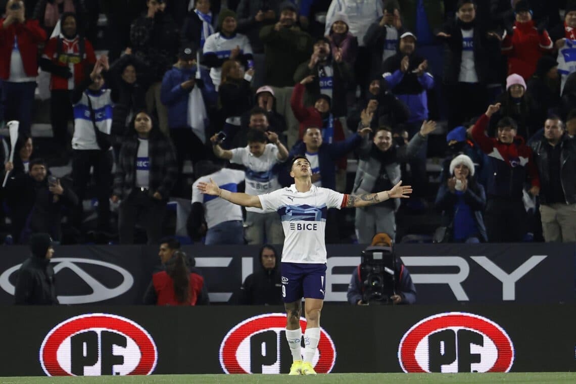 Argentino Zampedri marcó el primer gol en el nuevo estadio de la U Católica