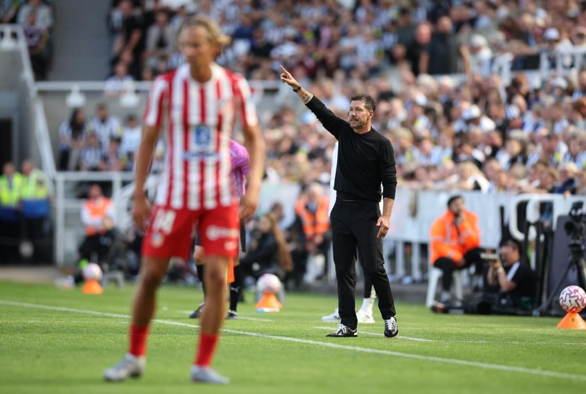 La presión del argentino Diego Simeone