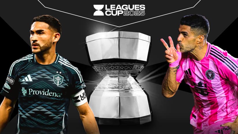 Seattle Sounders – Inter Miami: una final con más de 20 latinos en la Leagues Cup
