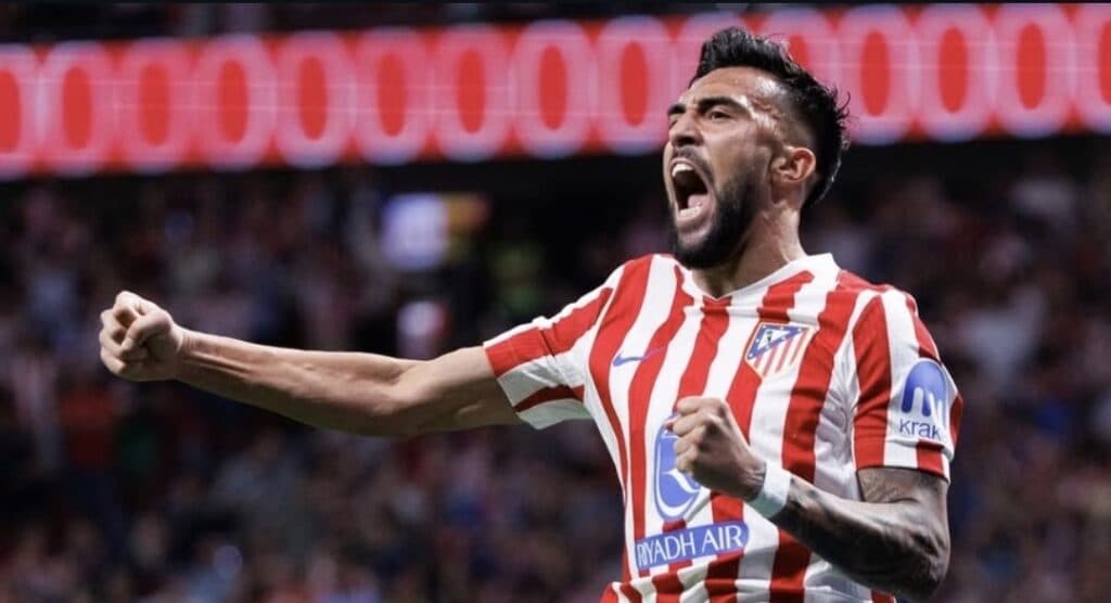 Estreno «de lujo» para el albiceleste Nico González con el Atlético de Madrid