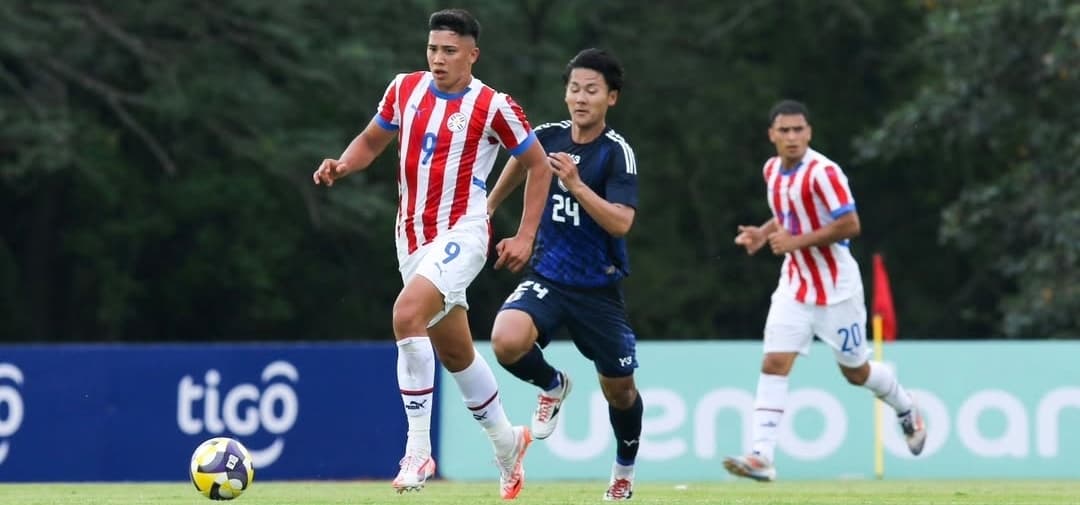 La Selección Sub 20 de Paraguay iguala con Japón, camino al Mundial