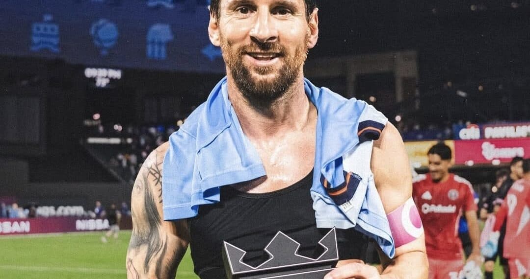 Noche pletórica de Messi y los latinos de Inter Miami en New York