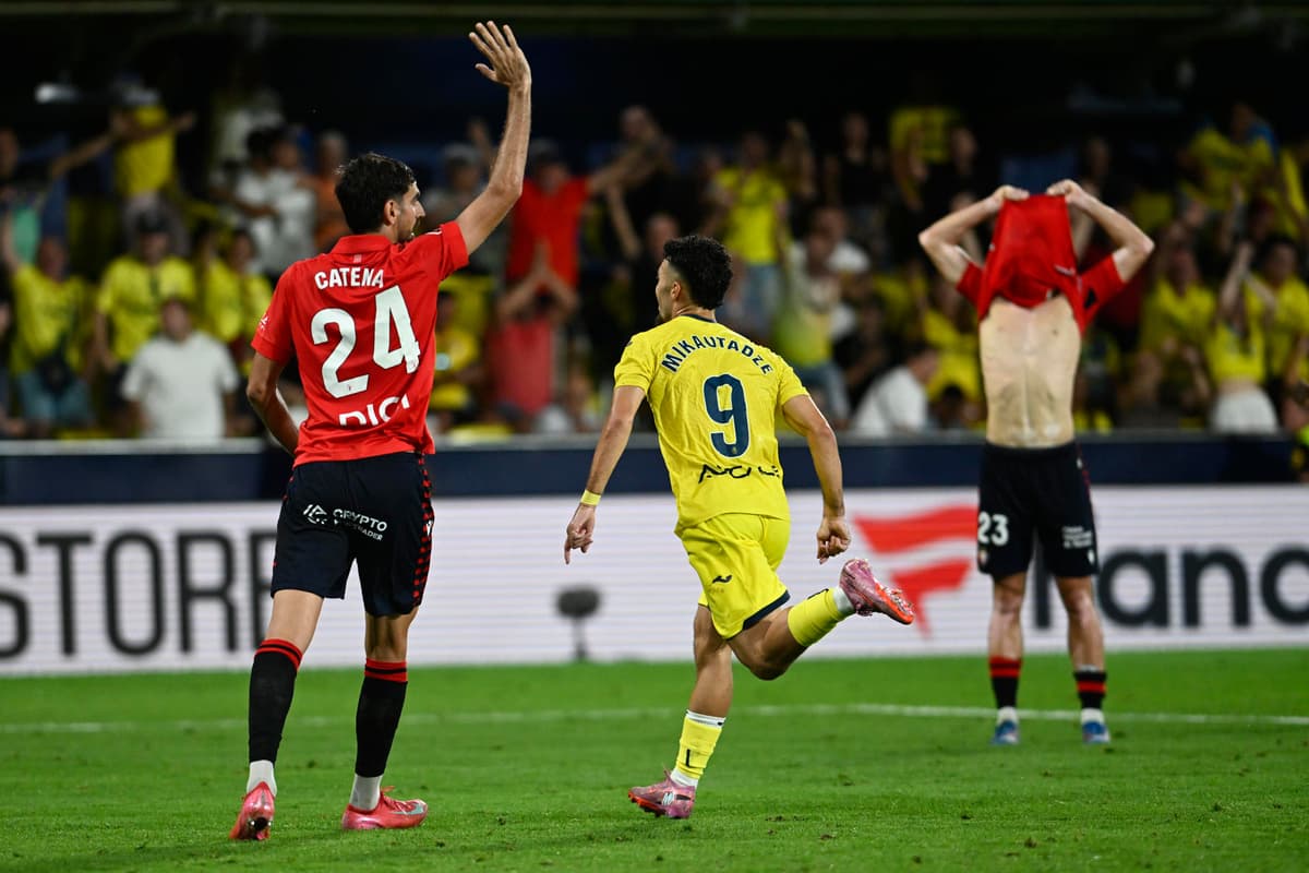 Villarreal remonta ante un Osasuna en inferioridad, con Foyth y Junior en la contienda