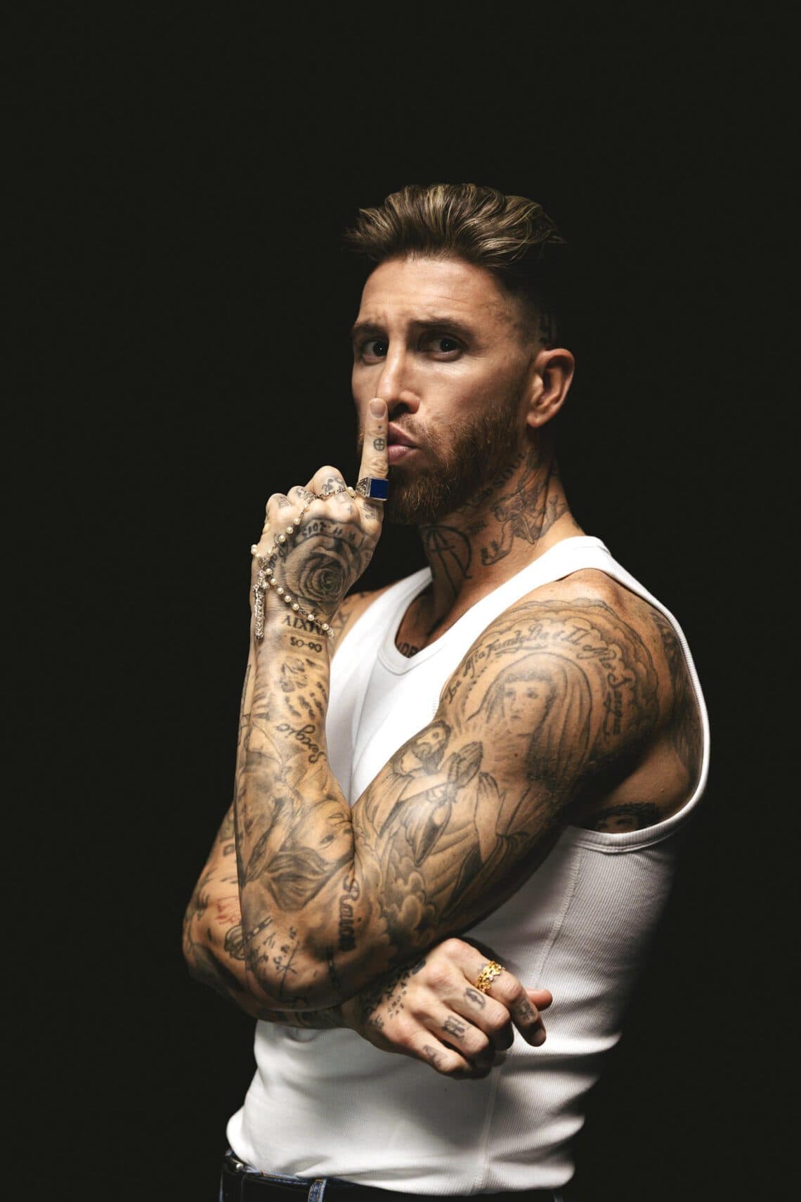 Sergio Ramos: «Ojalá pueda anunciar el día de mañana un concierto en el Bernabéu»