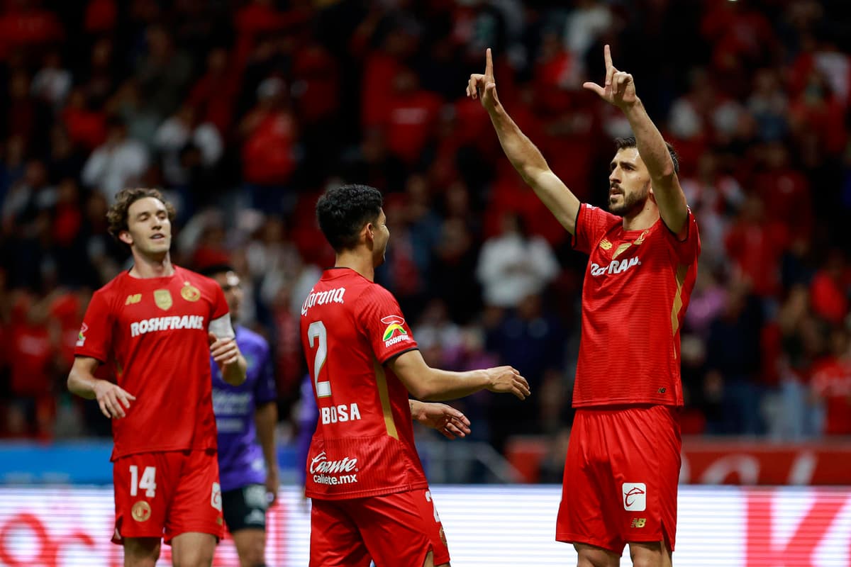 El uruguayo Pereira le otorga en el último suspiro a Toluca su primera Campeones Cup
