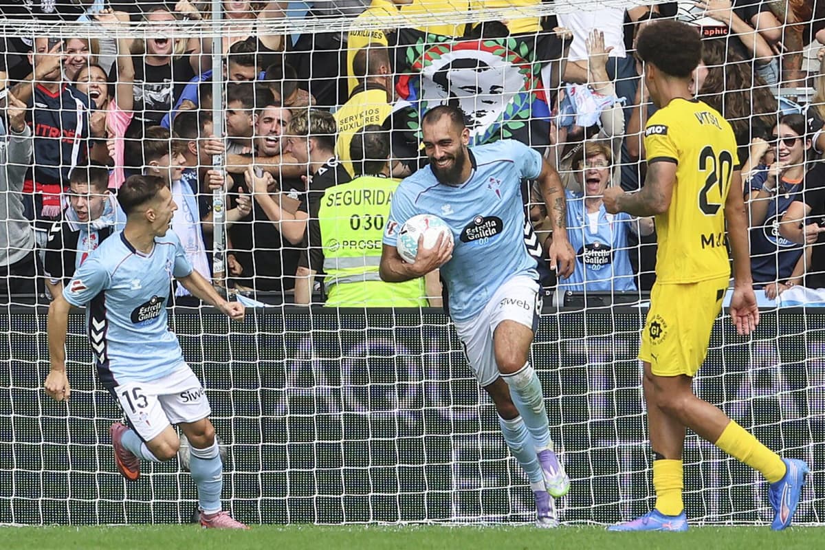 Iglesias evita el primer triunfo del Girona, de los colombianos Asprilla y Solís