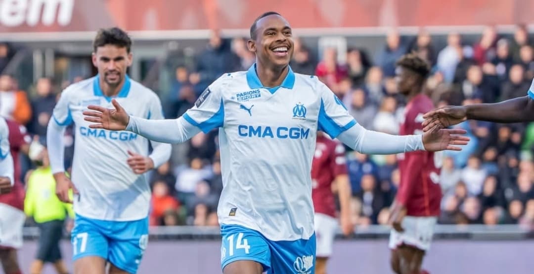 Combinación sudamericana y goleada del Marsella en Francia