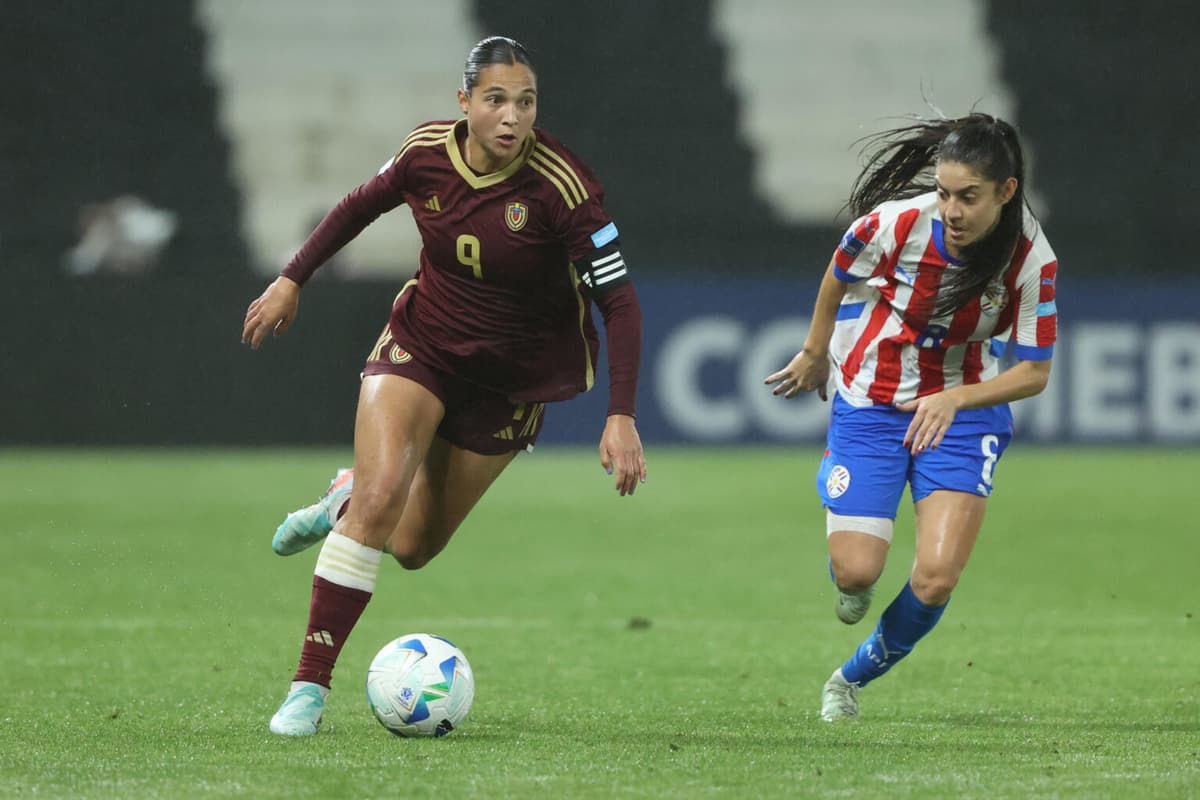Venezuela vence a Paraguay y sella su primera victoria en Liga de Naciones Femenina
