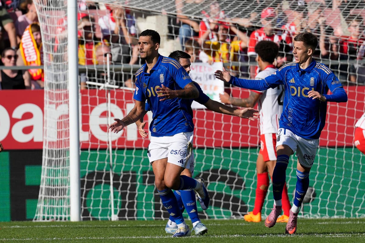 Los uruguayos Nico Fonseca y Thiago Borbas, presentados con el Real Oviedo