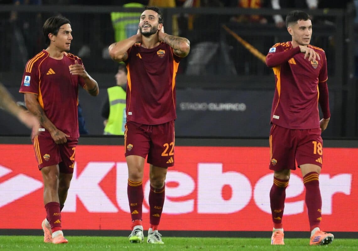 El argentino Soulé ilumina el ataque del Roma