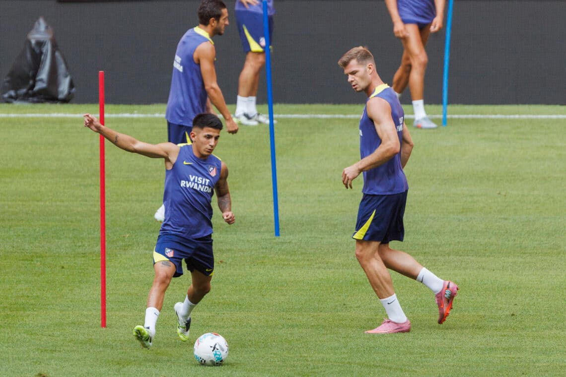El argentino Almada comanda el Atlético de Madrid
