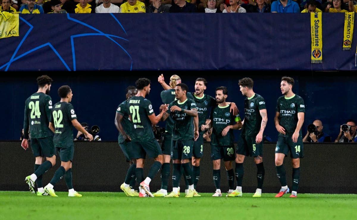 El City con asistencia del brasileño Savinho derrota al Villareal