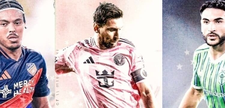 Messi, Evander y Roldán, «trío latino de lujo» en Equipo Ideal de la MLS 2025