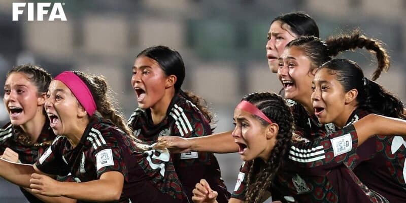 México se queda con el tercer puesto, en el Mundial Femenino Sub 17