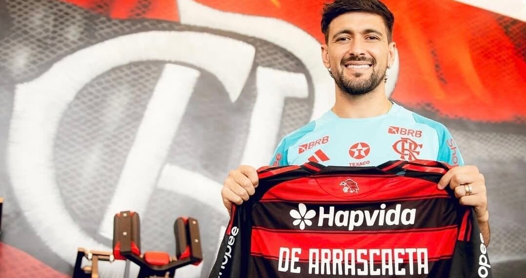 Uruguayo Georgian De Arrascaeta será jugador de Flamengo hasta el año 2028