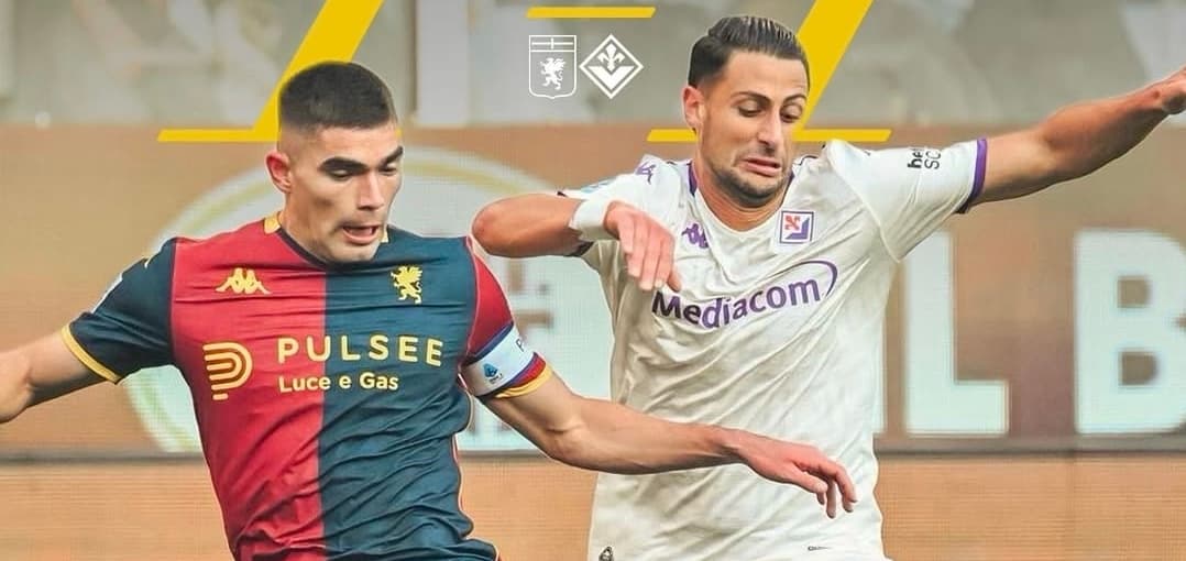 Mexicano Johan Vásquez y Genoa, empate en el debut de su nuevo DT De Rossi