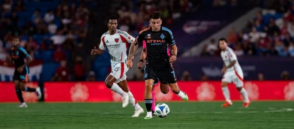 Nicolás Fernández, el «as» albiceleste de New York City FC