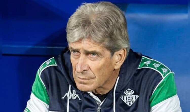DT chileno Manuel Pellegrini valora el punto del Betis, aún en casa